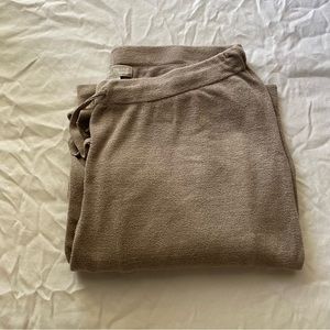 Barefoot Dreams CozyChicWide Leg Cropped Pants